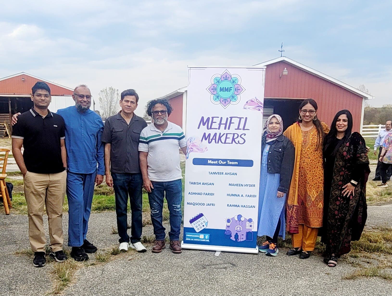 Mehfil Makers team poster