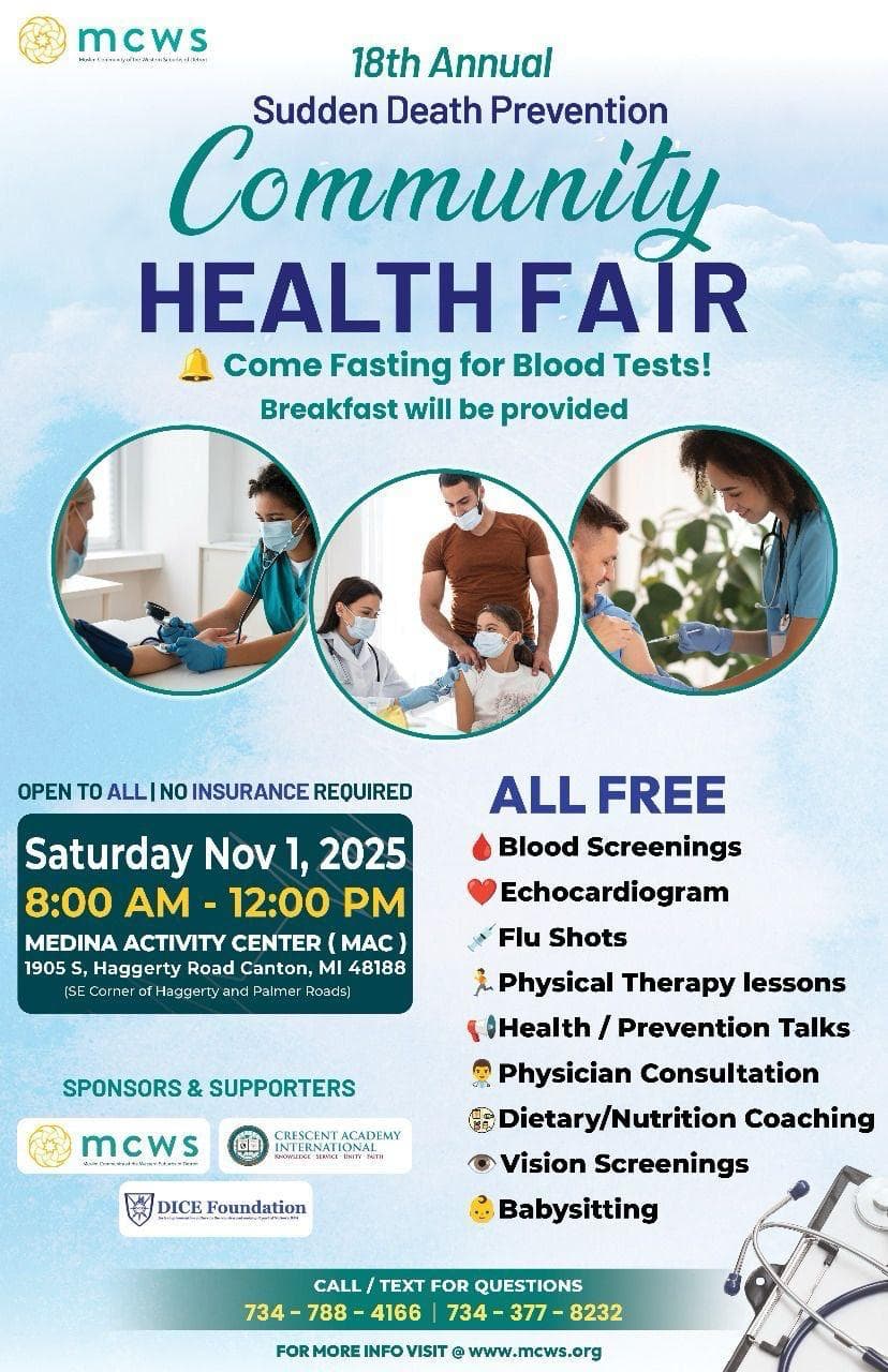Health Fair community gathering