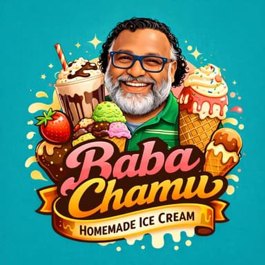 Baba Chamu Homemade Ice Cream logo